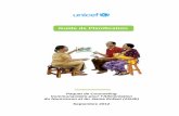 Guide de Planification - unicef.org · Ce guide de Planification fait partie du Paquet de Counseling Communautaire pour l’Alimentation du Nourrisson et du Jeune Enfant ... y compris