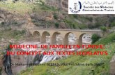 MEDECINE DE FAMILLE EN TUNISIE: DU CONCEPT …smgtunisie.org/site/DrBESBES_Constantine.pdf · 4/12/2015 Médecine de famille en Tunisie du concept aux textes CONSTANTINE 2015 10.