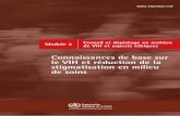 Connaissances de base sur le VIH et réduction de la ...applications.emro.who.int/dsaf/EMROPUB_2015_FR_1910.pdf · Connaissances de base sur le VIH et réduction de la stigmatisation