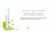 Miquèu Montanaro françois rossé - le-chantier.com€¦ · tous défendent l’affirmation des identités comme la nécessité de ... et traditionnellement fait de roseau. il est