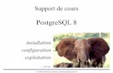 Support de cours PostgreSQL - sebastien.nameche.frsebastien.nameche.fr/supports/PostgreSQL_v20081002.pdf · - partie 3 : administration des bases de données. Il s'agit d'une formation