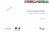 PPR de la commune d'Annecy - haute-savoie.gouv.fr · Planche 2: Cartes de l’aléa sismique local (spectres spécifiques, effet topographique, liquéfaction) - Echelle 1/25 000 Planche