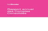 Rapport annuel des Comptes Consolidés - … · Le groupe NetBooster a par ailleurs acquitté au cours de l’exercice le solde des compléments de prix ... Rapport annuel des Comptes