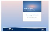 Comptes consolidés - m2iformation.fr · 1.6 Comparabilité des comptes 15 2 Périmètre de consolidation 15 2.1 Liste des sociétés consolidées 15 2.2 Activité 15 ... 1.2 Evénements