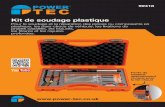 Kit de soudage plastique - MECATECHNIC · Utiliser le type correct de baguette de soudure pour le substrat plastique à réparer. Fig 3. 6 92418 Kit de soudage plastique au butane