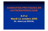 EPU OCTOBRE 2005 - at.om.free.frat.om.free.fr/Files/epu_octobre_2005.pdf · EXAMEN PROCTOLOGIQUE n POSITITION : Genupectorale ou décubitus latéral gauche, jambes pliées n INSPECTION