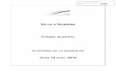 VILLE D'AUBIÈREville-aubiere.fr/wp-content/uploads/2017/07/Compte-rendu-du... · DEL36042016 : Répartition des subventions de fonctionnement aux associations pour l’année 2016