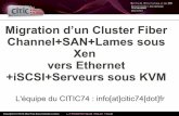 Migration d’un Cluster Fiber Channel+SAN+Lames sous …2010.rmll.info/IMG/pdf/presentation_clusterv4_v1.pdf · Fournisseur d'Accès et de Services Internet (accès, hébergement,