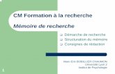 Méthodologie de la recherche en Psychologiedata.over-blog-kiwi.com/0/62/44/35/201305/ob_b3490fec05db652a805... · 2.0 France disponible en ligne ... votre question de départ et