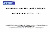 CRITERES DE TOXICITE NCI-CTC Version 4 - cepd.fr .NCI-CTC Version 4.0 3 COMMON TERMINOLOGY CRITERIA