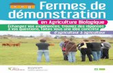 Fermes de démonstration - agrobio47.fr demo 2013.pdf · formateur intéressés peuvent s’adresser à nos associations pour ... et poulets de chair AOC Fronsac et Canon Fronsac