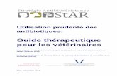 Guide thérapeutique pour les vétérinaires - Startseite BLV · maladies virales avec des antibiotiques, un sous-dosage des principes actifs ou, en particulier, l’administration