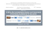 UEF 2.2.1 TÉLÉCOMMUNICATIONS FONDAMENTALESumc.edu.dz/images/UEF2.2.1.pdf · 3.3.2 Méthodes de modulation en amplitude AM 37 ... 3.3.2.c. Modulation à bande latérale unique BLU