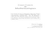 Mathématiques - irma.math.unistra.frirma.math.unistra.fr/~guillot/cours/cours-concis.pdf · Cours Concis de Mathématiques Ce travail est mis à disposition selon les termes de la