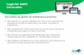 AMO - Solutions Asset Management Optimizationamo-software.com/Logiciel-maintenance-AMO.pdf · Logiciel AMO Pour les équipes opérationnelles ... Accès aux anomalies détectées