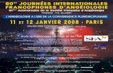 11 ET 12 JANVIER 2008 - PARIS - congres.eska.frcongres.eska.fr/files/JIFA 2008 programme.pdf · 11 ET 12 JANVIER 2008 - PARIS Journées organisées par le Centre de Formation des