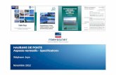 HAUBANS DE PONTS Aspects normatifs - Spec · PDF fileNovembre 2012 3 Haubans de ponts – Aspects normatifs et spécificatio ns • Textes relatifs à la définition des systèmes