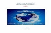 Université de Poitiers UFR Lettres et Langues Master ...metiers-fle.unistra.fr/uploads/media/GUIDE_MASTER_FLE_poitiers... · - les spécialités Enseignement et Formation (EF) en