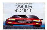 Dokument3 - Club 205 GTI · de fond amateur de solitude. 205 GTI: pour ceux qui pren- nent la route comme ils prennent la ... une petite merveille technologique signée Peugeot. -emin