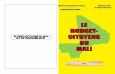 Ministère de l’Economie et des Finances République du … · i. le processus budgetaire au mali Le budget est un document qui autorise et retrace l’ensemble des recettes et