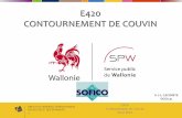 E420 CONTOURNEMENT DE COUVIN - Welcome to SPW JL Lecomte ABR...  E420 Contournement de Couvin Avril