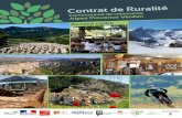 Contrat de Ruralité Communauté de communes erdon … · ont été nommés dans chaque préfecture, ... Les premiers contrats seront signés la fin de l’année et une centaine