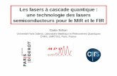Les lasers à cascade quantique : une technologie des ...sfp.in2p3.fr/expo/Conf2010/Lasers/SIRTORI.pdf · Les lasers à cascade quantique : une technologie des lasers semiconducteurs