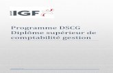 Programme DSCG Diplôme supérieur de comptabilité … · RAPPEL : Le programme du DSCG suppose connu celui du DCG. UE 1 - GESTION JURIDIQUE, FISCALE ET SOCIALE Niveau M : 180 heures