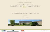 Château de Bénouville Institut Européen des JARDINS ... · gratuit m calvados fondation des parcs et jardins de france le departement normandie ...