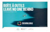 BOÎTE À OUTILS LEAVE NO ONE BEHIND - …action4sd.org/wp-content/uploads/2016/11/Leave_No_One_Behind... · (ODD) du Programme 2030 pour le développement durable adopté en septembre