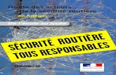Guide des acteurs de la sécurité routière - cndp.fr · Pilotes Police Gendarmerie ... leurs coordonnées et champs d’action est remis à chaque participants. Chaque intervenant