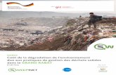 MrCa O Coût de la dégradation de l’environnement due … · secteur des déchets solides dans les ... 6.3.2 Coût de nettoyage pour les déchets non-collectés 38 6.3.3 Recyclage