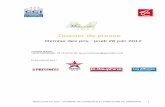 Remise des prix : jeudi 28 juin 2012 - CCI Grenoble · charte graphique. Des animations sont régulièrement proposées et des actions de mécénat sont menées ... concours de Meilleur