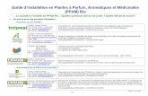 Guide d’Installation en PPAM Bio installation... · et/ou médicinales d’identifier les modes de transformation possibles, élaborer des produits à partir de plantes, en maitrisant