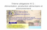 Thème obligatoire N°2 : Alimentation, production ...svt.leverrier.free.fr/IMG/pdf/1-1-_Aliments_et_nutriments.pdf · communs … … en ... – bâtisseurs (apport d’acides aminés