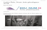 Lettre Édu Num Arts plastiques N°21 — Arts Plastiquesartspla-site-austral.ac-reunion.fr/IMG/pdf/lettre_edu_num_arts... · Implication de l'élève dans et hors de la classe grâce