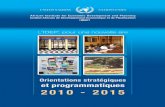 Brochure IDEP Orientations stratÈgiques et … · sur les politiques, de dialogues avancés sur les politiques, un programme de bourses de visites pour cadres, un programme de bourses