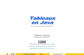 Tableaux en Java - LIG Membreslig- .multidimensionnel en donnant explicitement la liste de ses ©l©ments