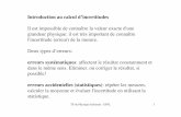 Introduction au calcul dâ€™incertitudes - EPFL .TP de Physique G©n©rale - EPFL 7 Incertitude d'une