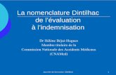 La nomenclature Dintilhac de l’évaluation à l’indemnisationsolidarites-sante.gouv.fr/IMG/pdf/CNAmed_nomenclature... · 2012-05-09 · fonctionnelle totale ou partielle ... considération