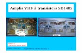 Amplis VHF à transistors SD1485 - f1chf.free.frf1chf.free.fr/F5DQK/2_Amplis_RF_amplifiers/144 Mhz/Ampli 144 MHz... · F5DQK – octobre 2012 Amplis VHF à SD1485-1 release 5 2 Origine