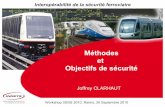 Méthodes et Objectifs de sécurité - univ-reims.fr · SECURITE 2004/49 96/48 2001/16 OSC, MSC, Certificat, ... Comme le secteur ferroviaire possède déjà une forte culture sécurité,