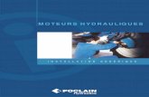 MOTEURS HYDRAULIQUES - poclain-hydraulics.com · Capteurs tachymétriques TD, TR et T4 25 Frette 30 CIRCUIT 33 ... Installer le système hydraulique selon les spécifications et processus