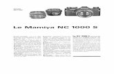 1978-03 Mamiya-NC-1000-S - app-phot-col.com · viseur d'angle, copieur de diapositives, adaptateur pour objectifs au pas de 42 mm. ... bords, tangentiel. CI-CONTRE, DE HAUT EN BAS,