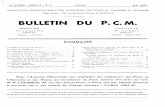 BULLETIN DU P.CM. · Confédération Nationale de la Construction ». a déjà publié, à ce sujet, plusieurs articles, parmi lesquels nou.s