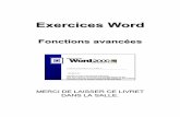 Exercices Word 2000 - Tome 2passeport.univ-lille1.fr/site/bureautique/ewsc/word/Word 2000... · Exercices Word Nov. 2001 (2ème vers.) Page 2 sur 150 © Laurent DUPRAT Tableaux complexes