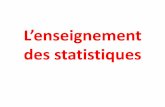 Statistiques et probabilités - Institut Camille Jordanmath.univ-lyon1.fr/capes/IMG/pdf/Enseignement_des_statistiques.pdf · Un Vendredi noir à la Bourse ... Que ce soit dans le