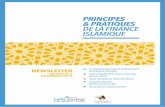 PRINCIPES & PRATIQUES DE LA FINANCE ISLAMIQUE · La finance islamique, ... Maroc : En janvier 2014, le projet de loi relatif aux établissements de crédit qui consacre une part importante