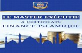 depliant finance islamique - esgmaroc.com · Objectif Le programme pédagogique comprend 7 modules étalés sur 12 mois. Les enseignements se déroulent 1 fois par mois pendant 3