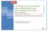 11ème Journée de Médecine d’Urgence du Centreefurgences.net/publications/jmuc09.pdf · Service des Urgences Service de Réanimation JMUC 2009 JMUC. ... Tout médecin généraliste